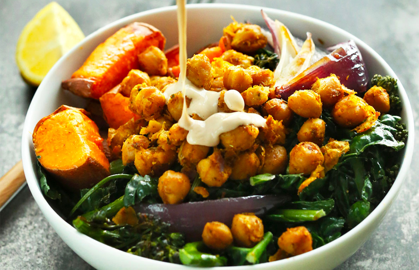 Sweet Potato and Chickpea Buddha Bowl Health + Wellness Cheshire
