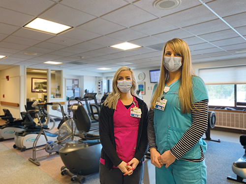 Two Cheshire Medical Center nurses