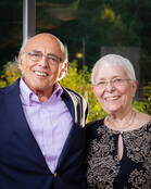 Maiche Gardner and Ed Tomey, past honorees, Caring, Candlelight and Community
