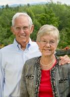 Jean and John Hoffman, Jr., past honorees, Caring, Candlelight and Community
