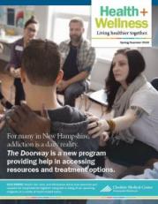 Spring/Summer issue Health + Wellness Magazine, cover image