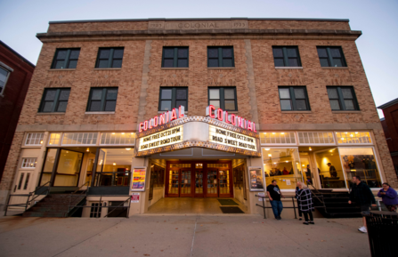 The front of Keene's Colonial Theater