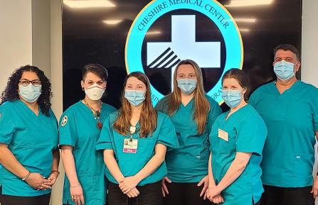 LNA students pictured from left to right: Yudelka "Judy" Valdivia, Bobbi-Jo Bourgeois, Natasha Tarrien, Kaitlin Thomas, Natalie Cushing, Scott Stickney.