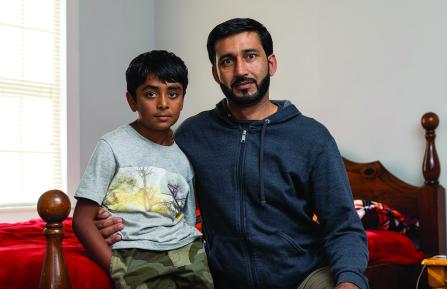 Mashwani and his son became part of our community in March, 2022.