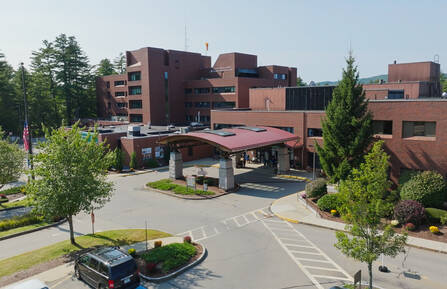 An exterior shot of Cheshire Medical Center