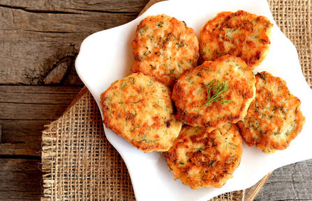 Salmon cakes