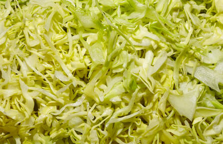 Shredded lettuce