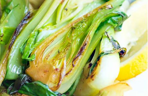 Lemon Garlic Bok Choy