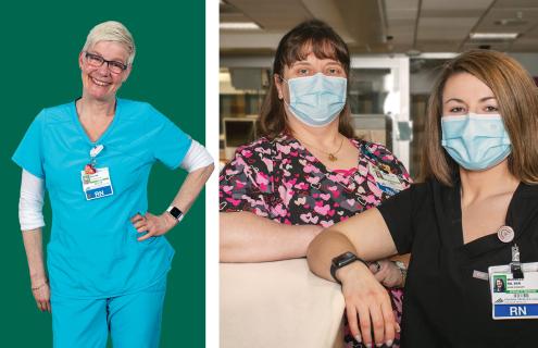 Els Dignitti, RN-BC, Jennifer Kelliher, RN and Marielle Drew, BSN, RN