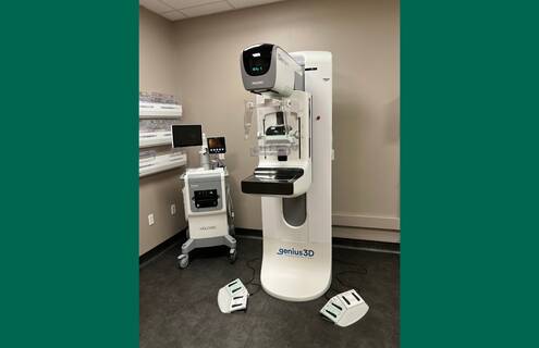 Image of Hologic 3D mammography system