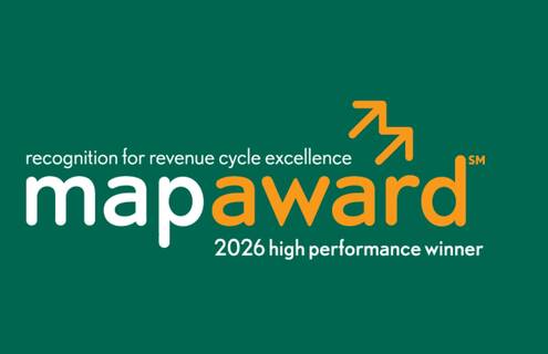 MAP Award logo on green background