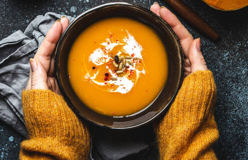 Winter squash soup