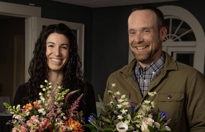 Meghan Cicchi, RN, and Matthew Paille, RN