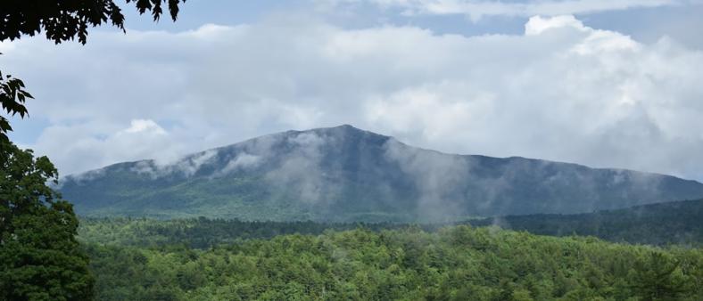 View of mount monadnock in summer